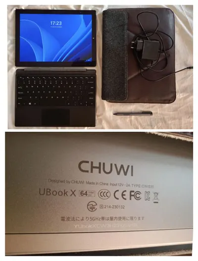 CHUWI UBook X – 2-in-1 Tablet-Laptop with Keyboard & Stylus – 5 Million VND