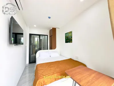 Cozy 1-Bedroom Studio Apartment with Balcony – Ha Quang 1, South Nha Trang, 7.5M VND/Month