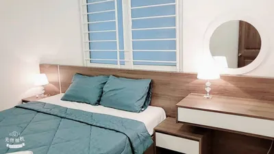 2침실 아파트 임대 – Muong Thanh Khanh Hoa – 강 전망 – 월 1400만₫