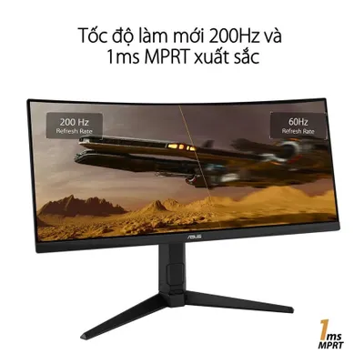 Игровой монитор Asus VG30VQL1A 29,5" изогнутый VA 200 Гц