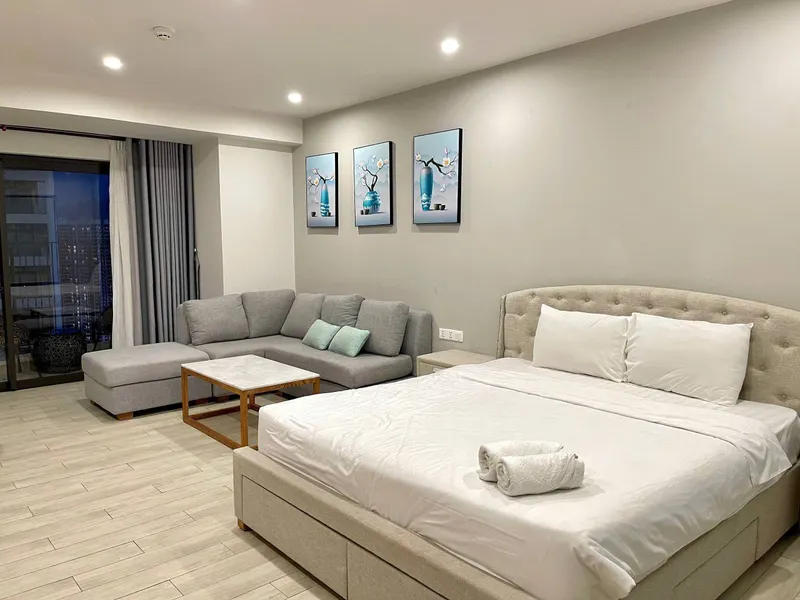 Studio Apartment at Goldcoast, Nha Trang – 16M VND/Month, Fully Furnished
