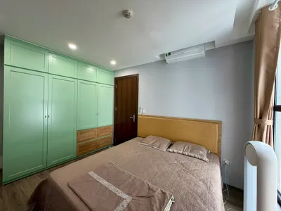 Nha Trang 시내 HUD 빌딩의 완전 가구 3침실 아파트 임대 – 88 m² – 월 2,500만 VND – 7월 1일부터 이용 가능