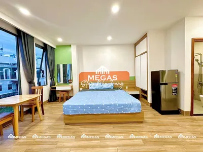 Fully Furnished Studio Apartment – Central Location, 8.3M VND/Month