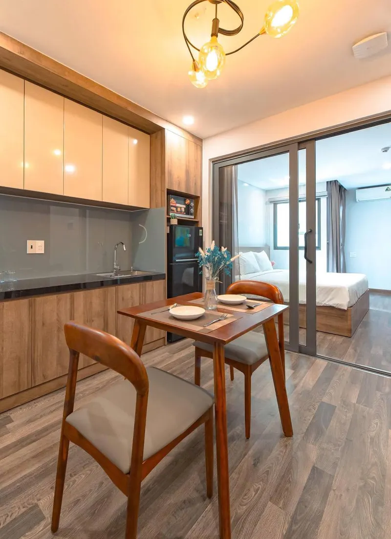 1-Bedroom Apartment for Rent – Oceanus Luxury Complex, North Nha Trang – 40 m², Sea View, WiFi Included – 10M VND/Month — 8/10