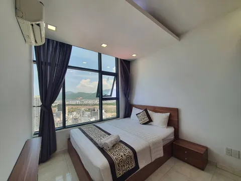 2-Bedroom Apartment in Muong Thanh, Nha Trang – Sea View, 45th Floor – 15M VND/Month