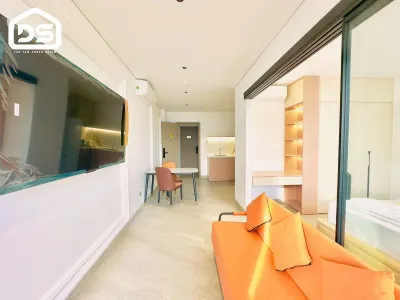Studio Apartment for Rent – West Nha Trang – 50 m² – 2 Balconies – Furnished – 13.5M VND/Month