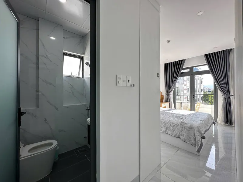 2-bedroom furnished apartment for rent in Ha Quang — 7/8