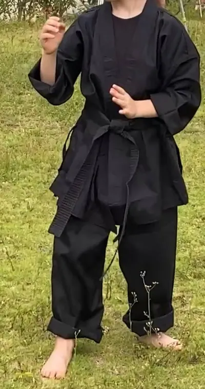 Children's kung fu kimono, size 130 cm