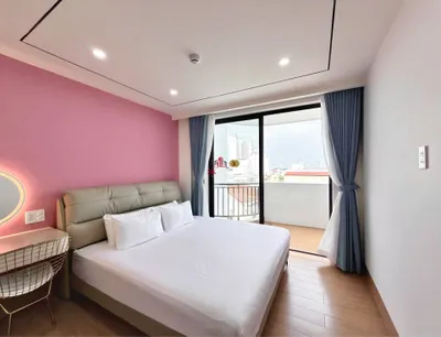Spacious 65 sqm 2-bedroom furnished apartment with terrace balcony, Ba Lang — 3/10