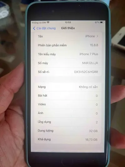 iPhone 7 Plus for sale, 1.1M VND