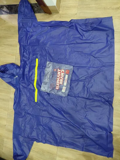 Backpack and rain poncho for sale