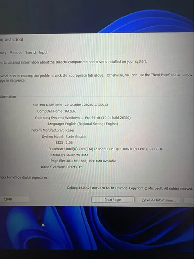 Razer Blade Stealth laptop (i7, 16GB RAM, 512GB SSD) for sale — 7/9