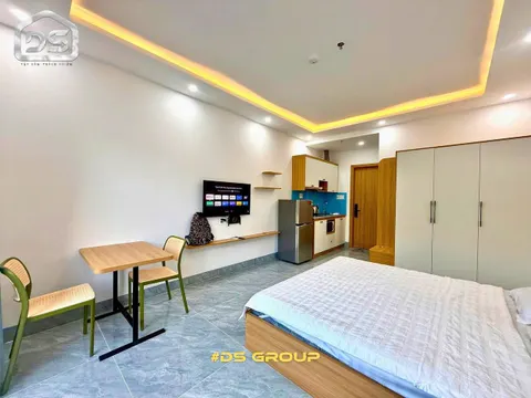Studio with mountain view on Bui Huy Bich (BHB-CD503), 12.5M VND/month