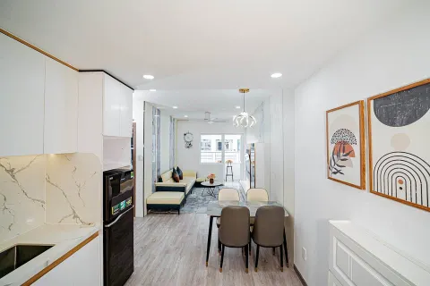 Sea-view 2-bedroom apartment for rent, Oceanus Muong Thanh Vien Trieu, 16M VND/month