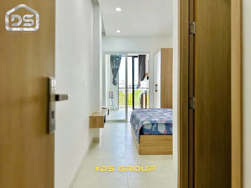Ha Quang 2 一居室带家具公寓，公园景观，每月 1050 万越南盾 — 4/9