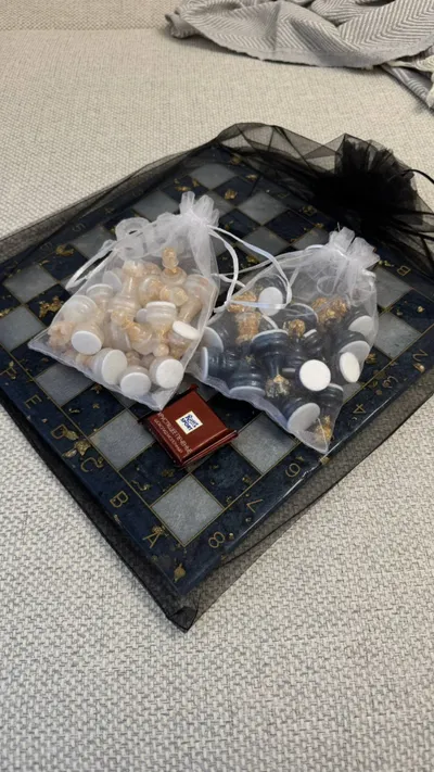 Handmade Epoxy Resin Chess Set – Custom Order — 2/2