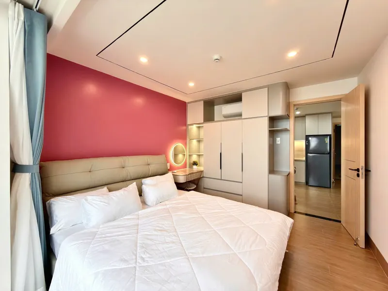 Cho thuê căn hộ 2 phòng ngủ đầy đủ nội thất tại Vĩnh Hải, 24 triệu VND/tháng — 3/8