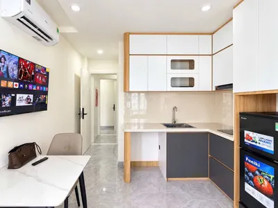 Brand-new furnished apartment near Mường Thanh Viễn Triều, 11M VND/month