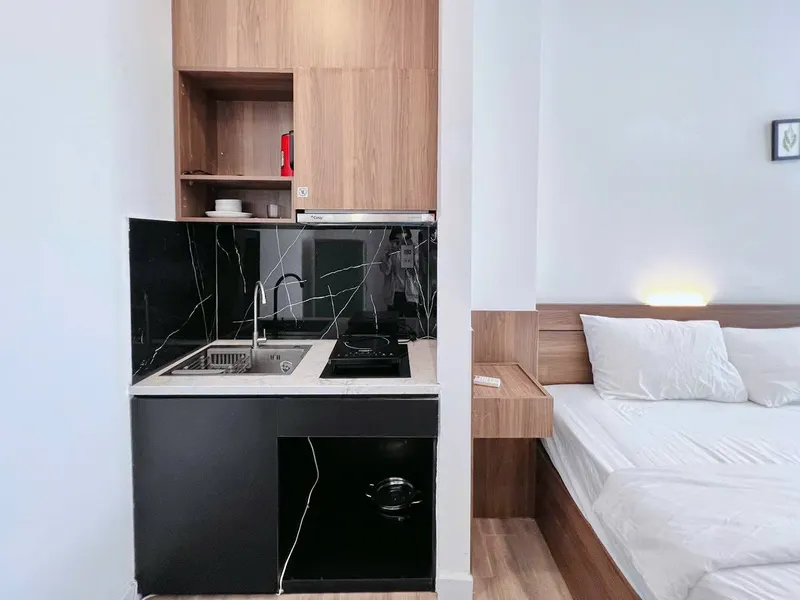 Studio for rent on Nguyen Thien Thuat street, apt 403 — 3/3