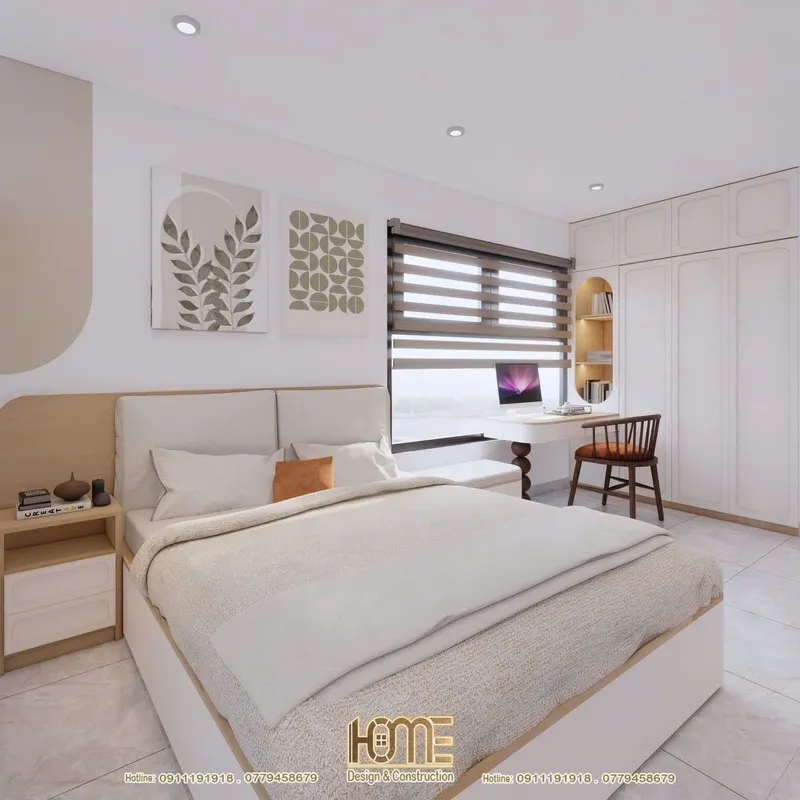 2-bedroom apartment for rent, HUD Phuoc Long, 65 m² — 8/10