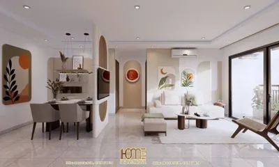 2-bedroom apartment for rent, HUD Phuoc Long, 65 m² — 2/5