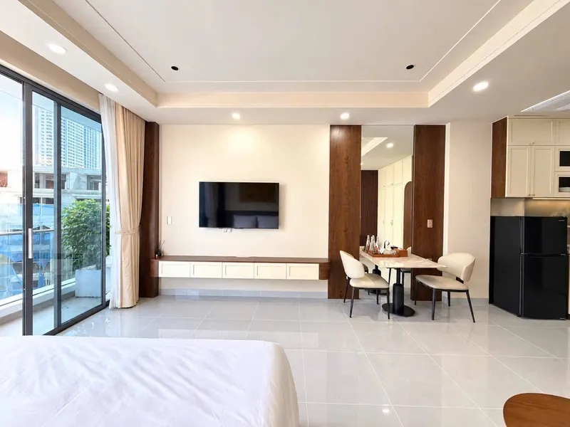 Studio with Balcony for Rent in Phước Long, South Nha Trang