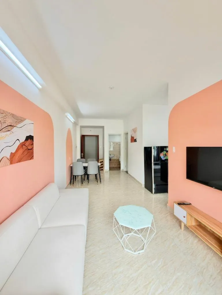 2-bedroom apartment for rent, Hoàng Quân, Vĩnh Hòa, 13M VND/month