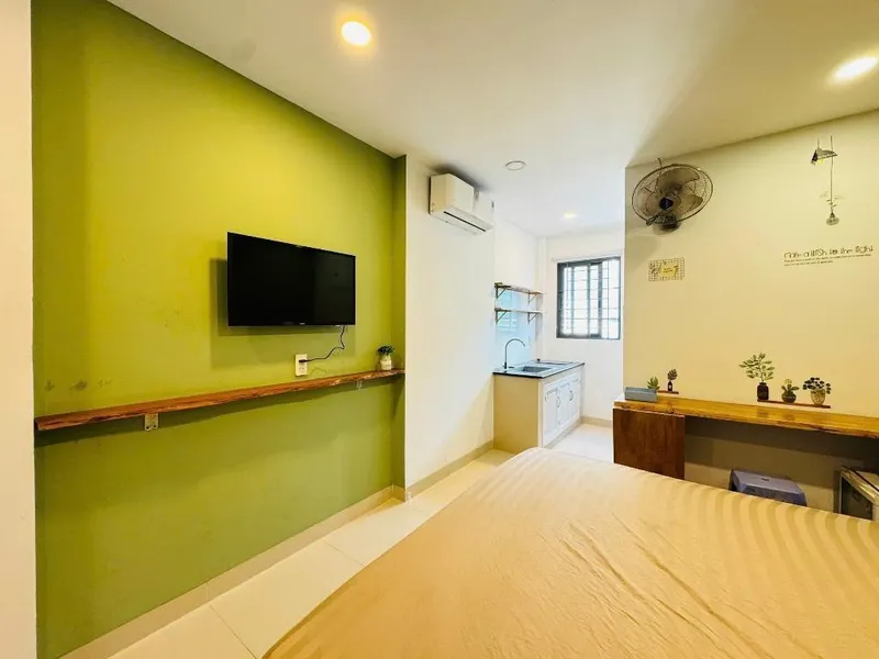 Căn hộ trung tâm Nha Trang, cách biển 5 phút, 7,5 triệu VND/tháng — 2/3