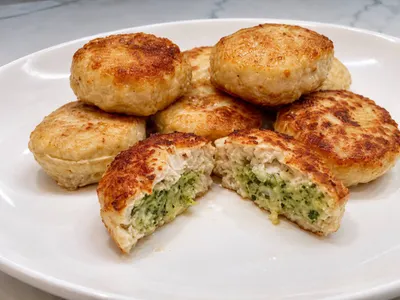 Homemade ready-meal menu with 18 dishes (cutlets, pancakes, syrniki)
