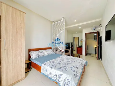 Studio Apartment for Rent in Phuoc Long – Fully Furnished, Balcony, 9.5M VND/month