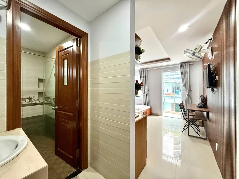 Studio with balcony in Northern Nha Trang, 11M VND/month