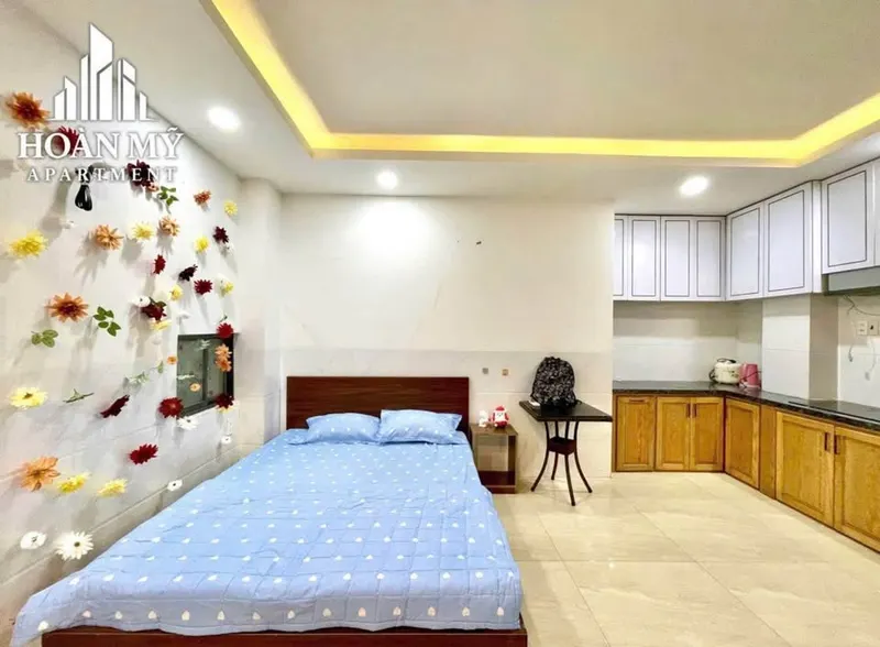 Studio apartment for rent on Lê Đại Hành, city centre, 4.8M VND/month — 4/5