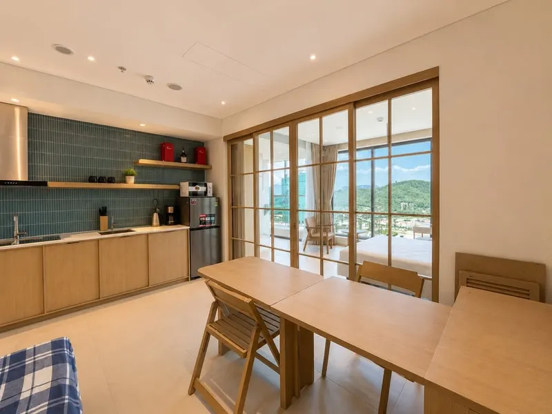 1-bedroom furnished apartment at Sky Mansion – The Paramount, 19M VND/month — 2/10