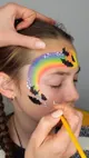 Halloween face painting in Nha Trang
