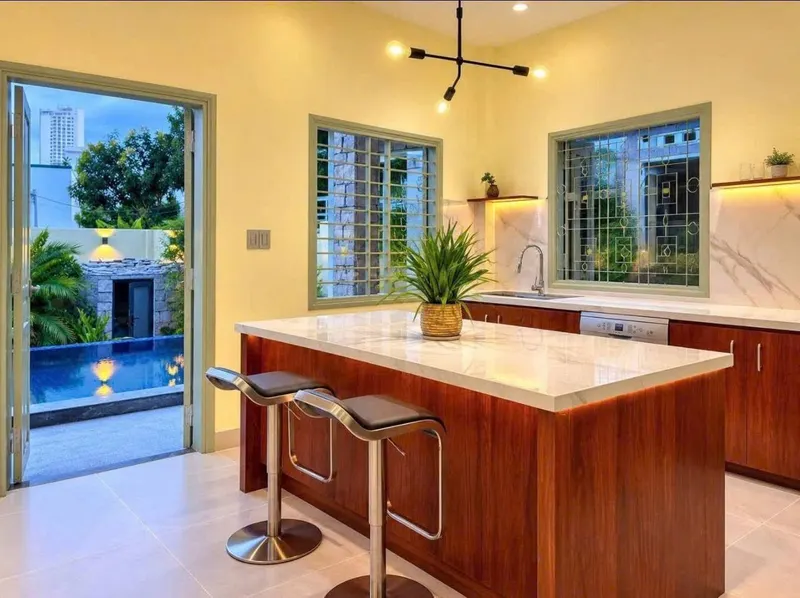3-bedroom villa with pool, 300 m to the sea, north Nha Trang — 4/26