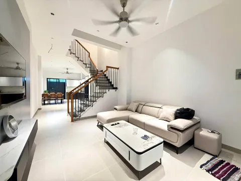 New 3-bedroom full-furnished house for rent in An Bình Tân, 40M VND/month