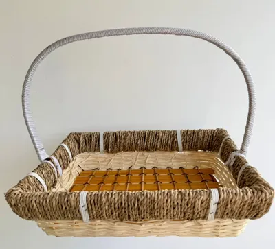 New Woven Decorative Basket 38×30 cm