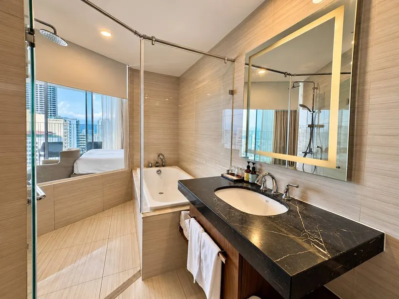 45m² furnished apartment in city center, 15M VND/month — 5/7
