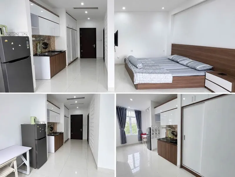 신축 35m² 가구 완비 아파트 임대, Mỹ Gia, 월 850만 VND — 2/10