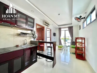 2-bedroom furnished apartment for rent, Hồng Bàng, city centre — 3/8