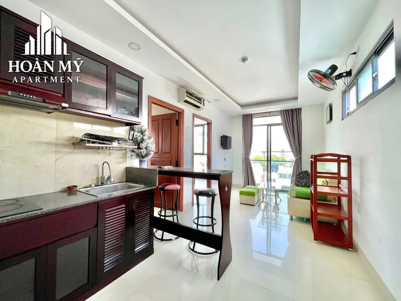 2-bedroom furnished apartment for rent, Hồng Bàng, city centre — 3/8