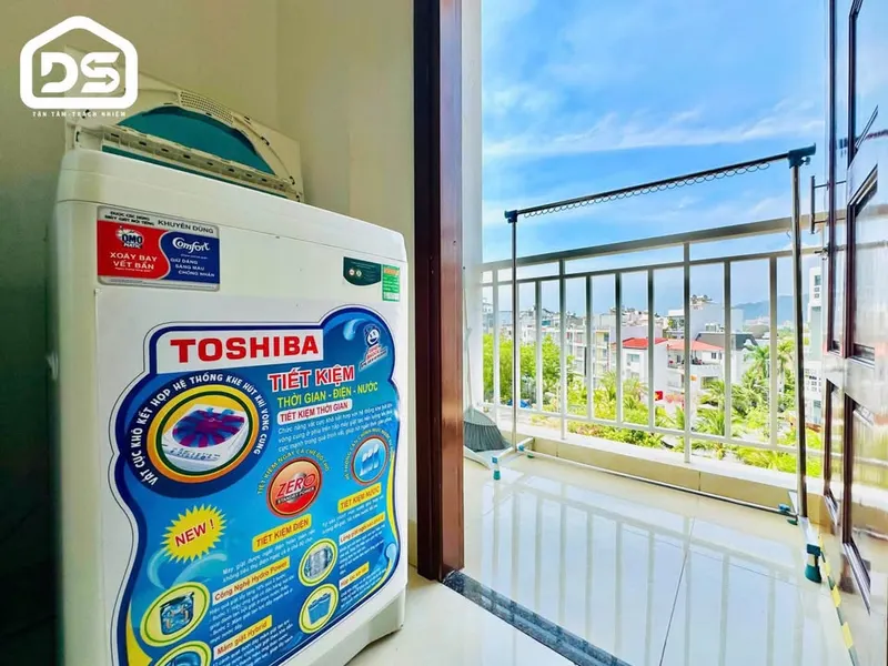 35m² furnished apartment for rent, ACC Vuon Xoai, city center — 8/9