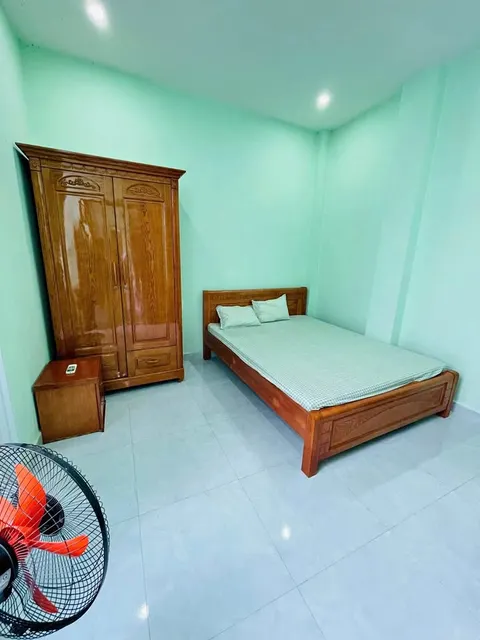 22 m² studio apartment for rent near Trạm Đăng Kiểm, North Nha Trang, 3.8M VND/month