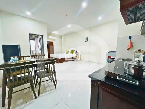 Furnished 32m² apartment for rent on Phạm Ngọc Thạch, 7.5M VND/month