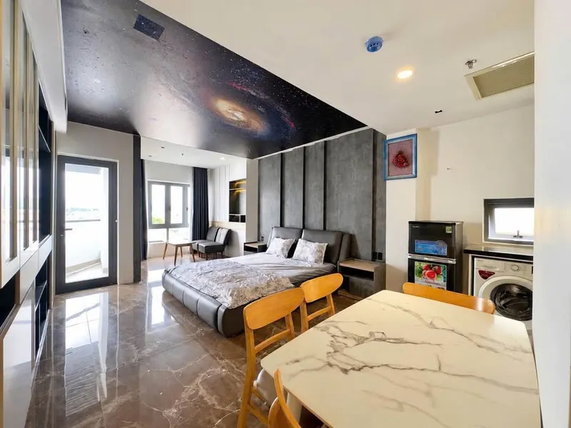Люкс-апартаменты в аренду на Ван Дон, 40 м², 15 млн VND/месяц — 9/10