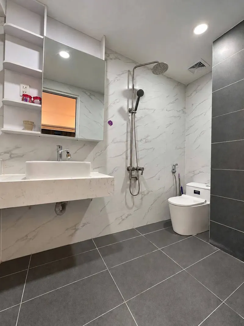 Corner 3-bedroom apartment at Mường Thanh Viễn Triều, OC3, 24M VND/month — 9/10