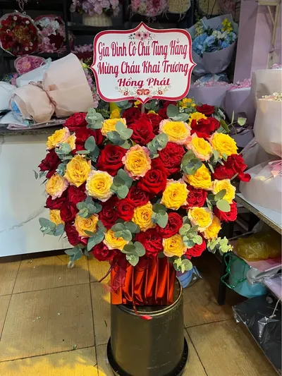 Flower shop Nha Trang: congratulation baskets and bouquets, delivery — 10/10