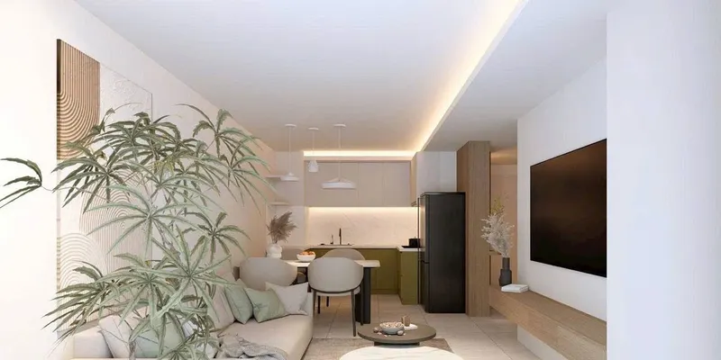 2-bedroom furnished apartment at CCU-01 HUD Phước Long, 17M VND/month