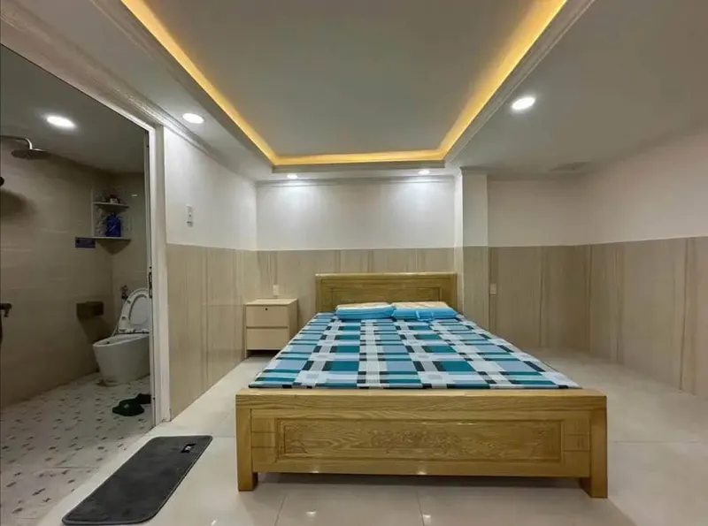 Студия без кухни в аренду у пляжа Dã Tượng, 3,8 млн VND/месяц — 4/5