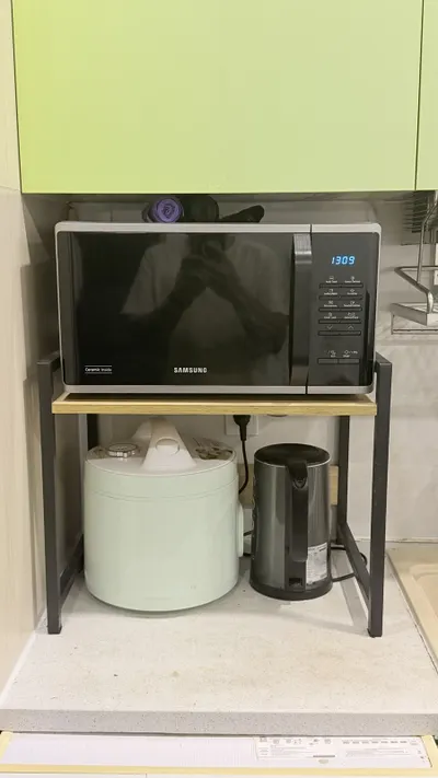 Samsung 23L microwave with shelf (bundle)